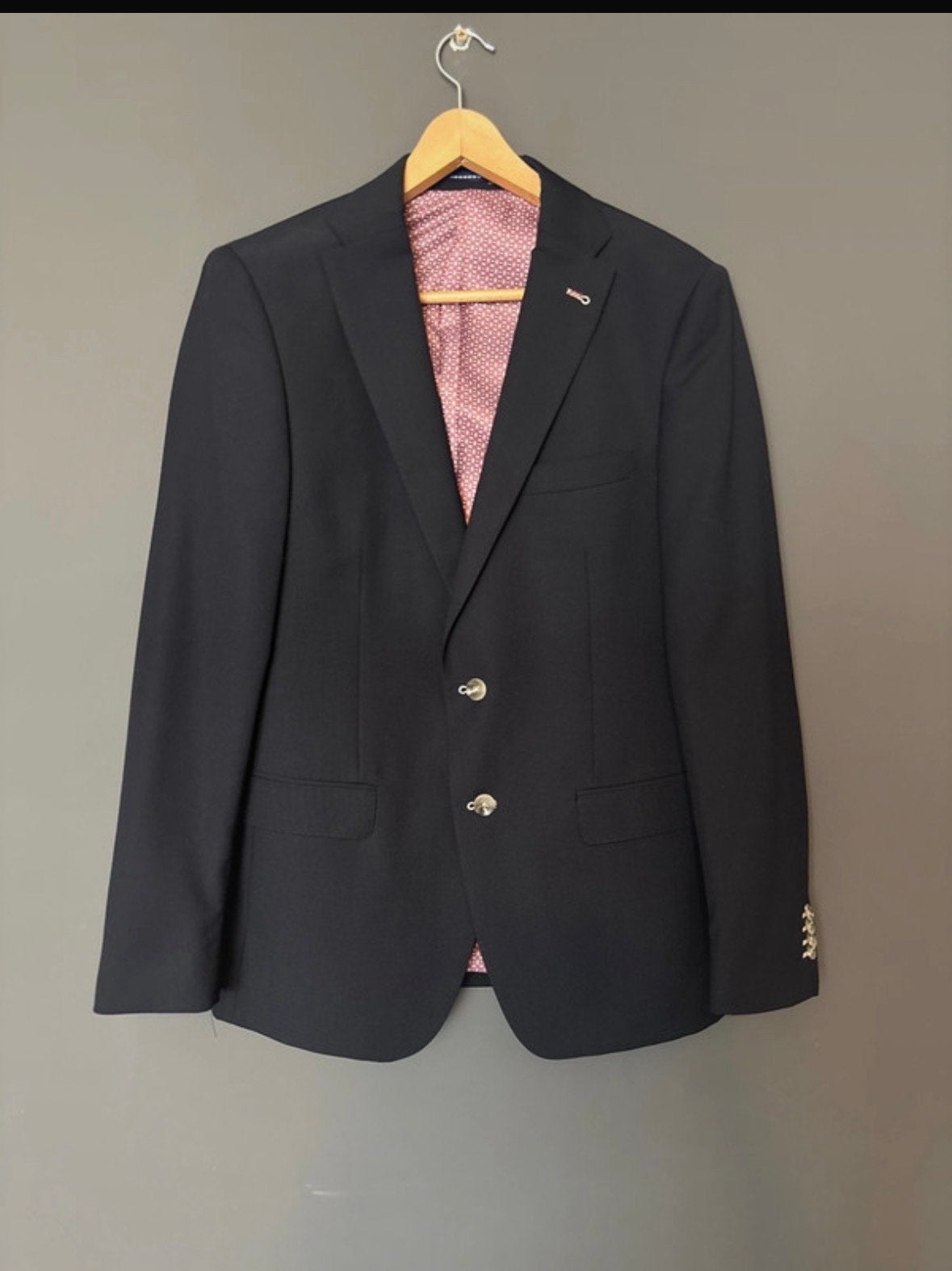 Van Gils Colbert Heren Maat 50 - Zo goed als nieuw, Kleding | Heren, Ophalen of Verzenden, Zo goed als nieuw, Maat 48/50 (M), Blauw
