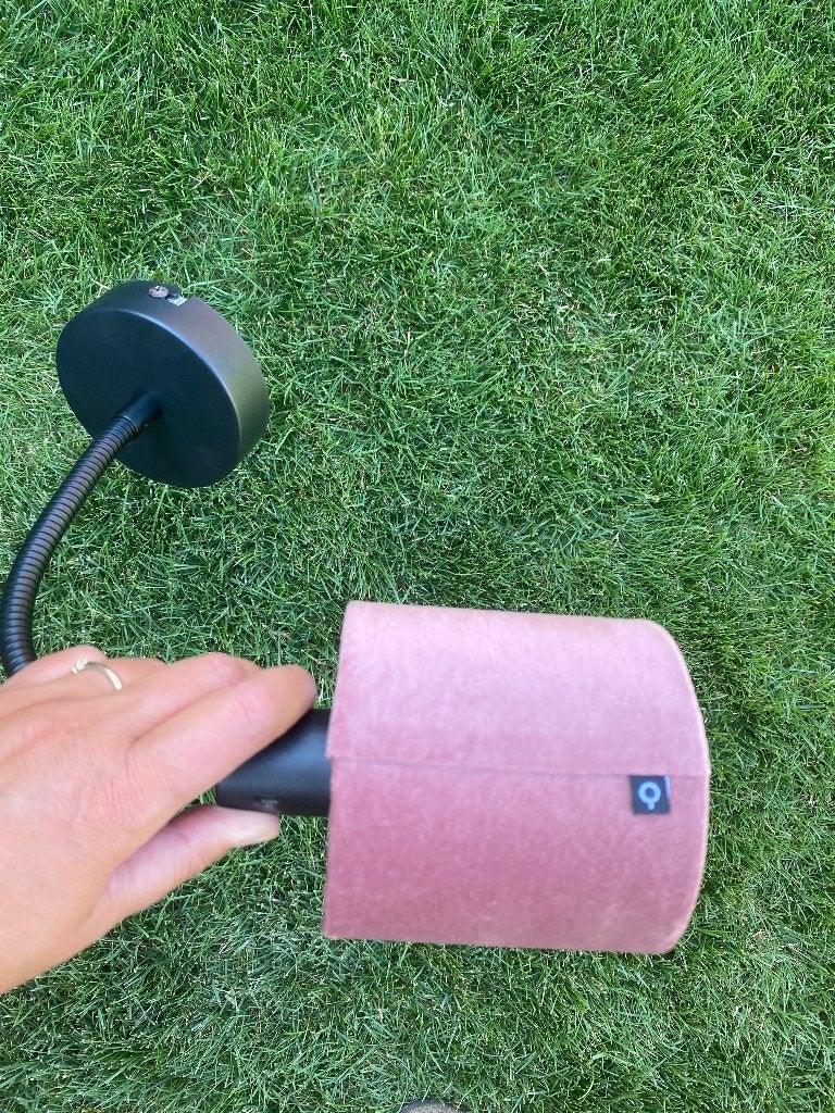 Oud roze wandlampje, nieuw, Huis en Inrichting, Lampen | Wandlampen, Ophalen of Verzenden, Nieuw