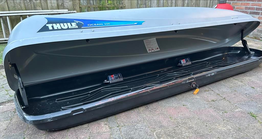 Thule Ocean 500 Dakkoffer - Ruime Opslag voor Reizen, Ophalen, Gebruikt