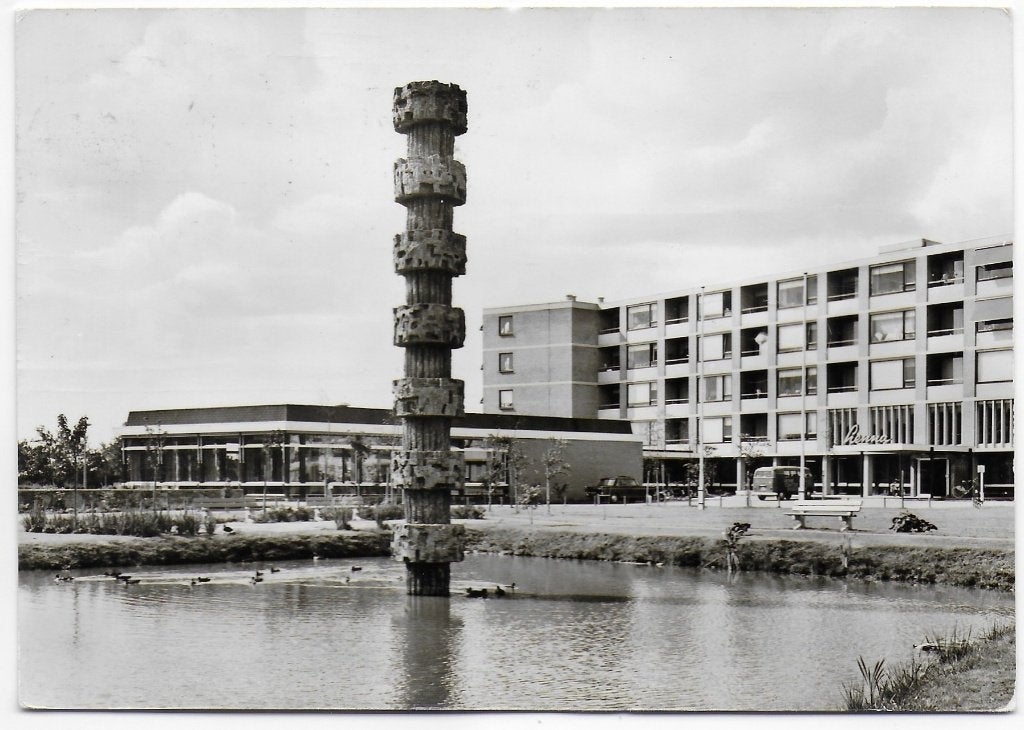 Wolvega Lenna Serviceflat Gelopen Ansichtkaart ( B655 ), Ophalen of Verzenden, 1980 tot heden, Gelopen