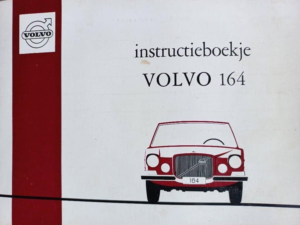 volvo 164, instructieboekje, Auto diversen, Ophalen of Verzenden