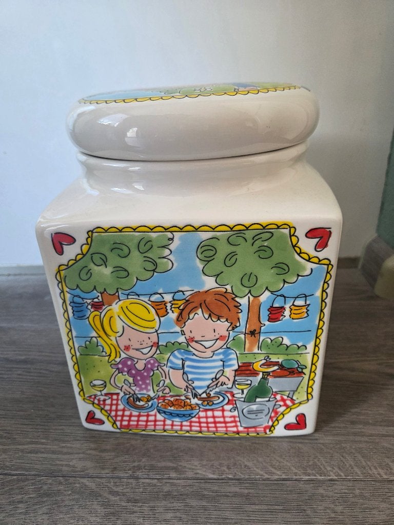 Kubus pot blond amsterdam, Overige typen, Ophalen of Verzenden, Zo goed als nieuw, Modern