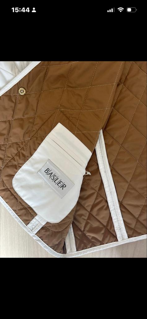 Basler doorgestikt jasje maat M, Kleding | Dames, Jassen | Zomer, Ophalen of Verzenden, Gedragen, Maat 38/40 (M), Wit