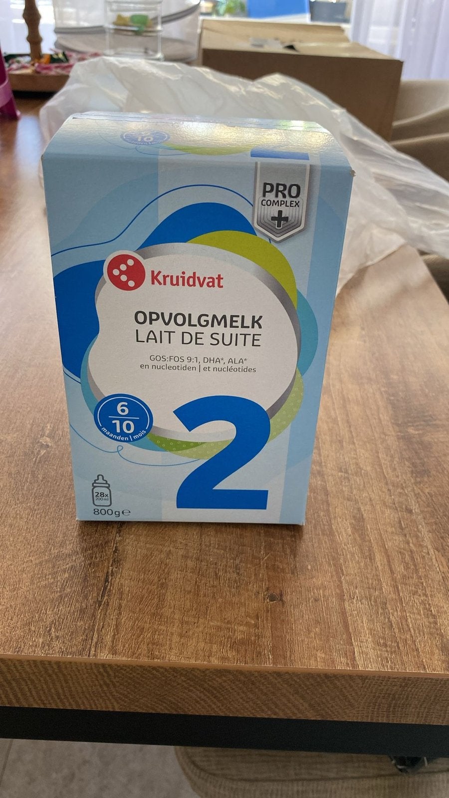 Kruidvat Opvolgmelk 6-10 maanden (3 stuks), Kinderen en Baby's, Babyvoeding en Toebehoren, Ophalen of Verzenden, Nieuw, Overige typen