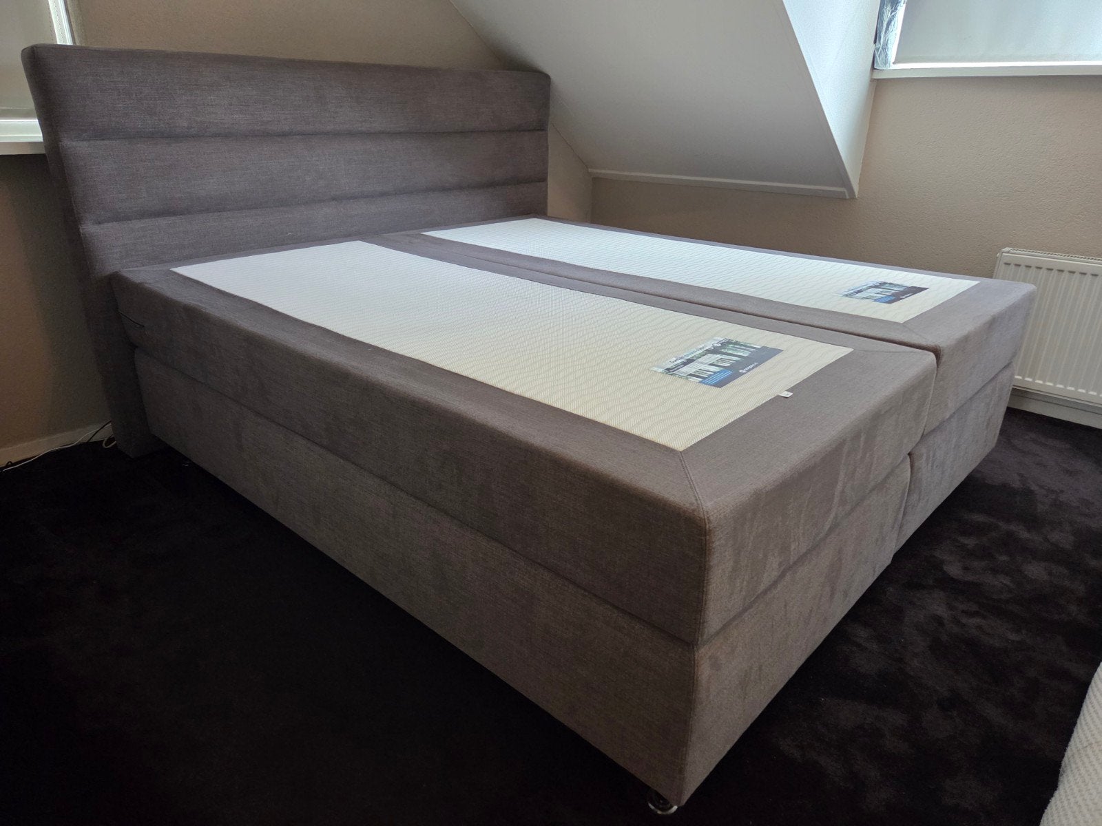 Morgana Boxspring bed - Zo goed als nieuw, Ophalen, Tweepersoons, Zo goed als nieuw, 180 cm