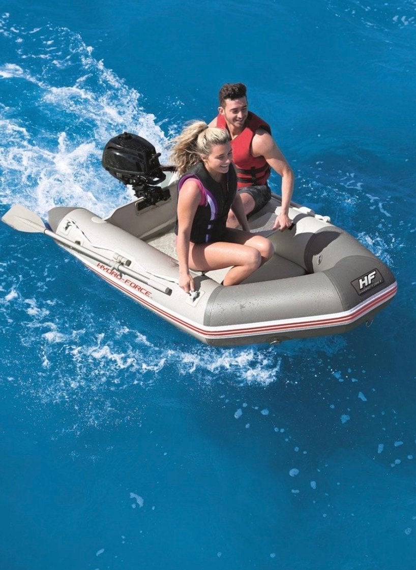 Bestway Opblaasboot Hydro-Force Caspian!, Watersport en Boten, Bootonderdelen, Zo goed als nieuw, Overige typen, Ophalen