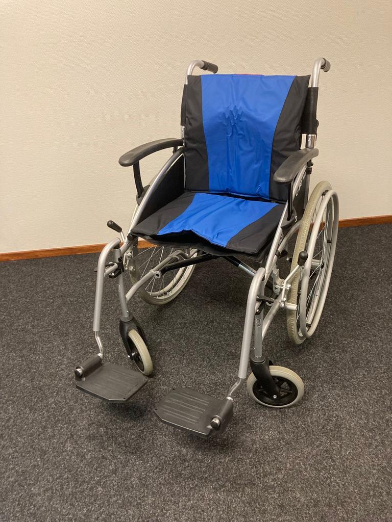 Excel lichtgewicht rolstoel G-Lite pro  11,5 kilo, Diversen, Ophalen, Inklapbaar, Zo goed als nieuw, Duwrolstoel