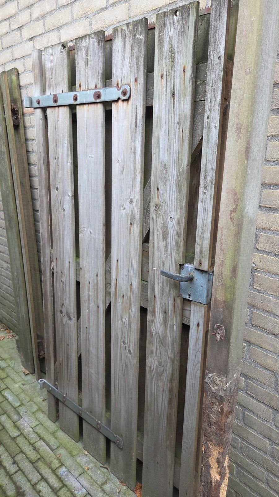 oude poort 180x90/93, Tuin en Terras, Ophalen, Hout, Minder dan 3 meter
