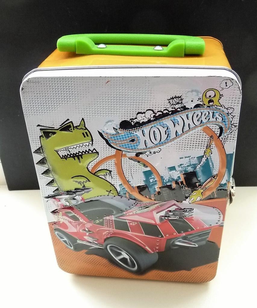 2 MOOI GEBRUIKT BLIKKEN TROMMELTJES V HOTWHEEL OF MATCHBOX, Verzenden, Gebruikt, Overige typen, Matchbox