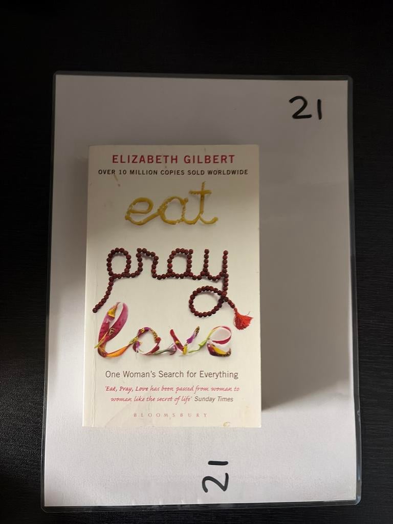 Eat Pray Love - Elizabeth Gilbert (Engels), Boeken, Ophalen of Verzenden, Gelezen, Wereld overig