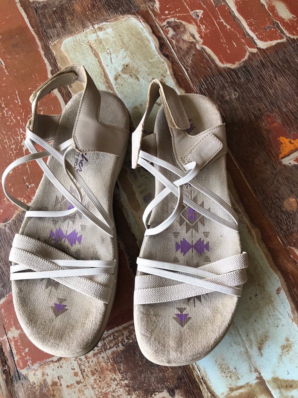 Sketchers wandelsandalen, maat 38, Ophalen of Verzenden, Zo goed als nieuw, Sneakers of Gympen
