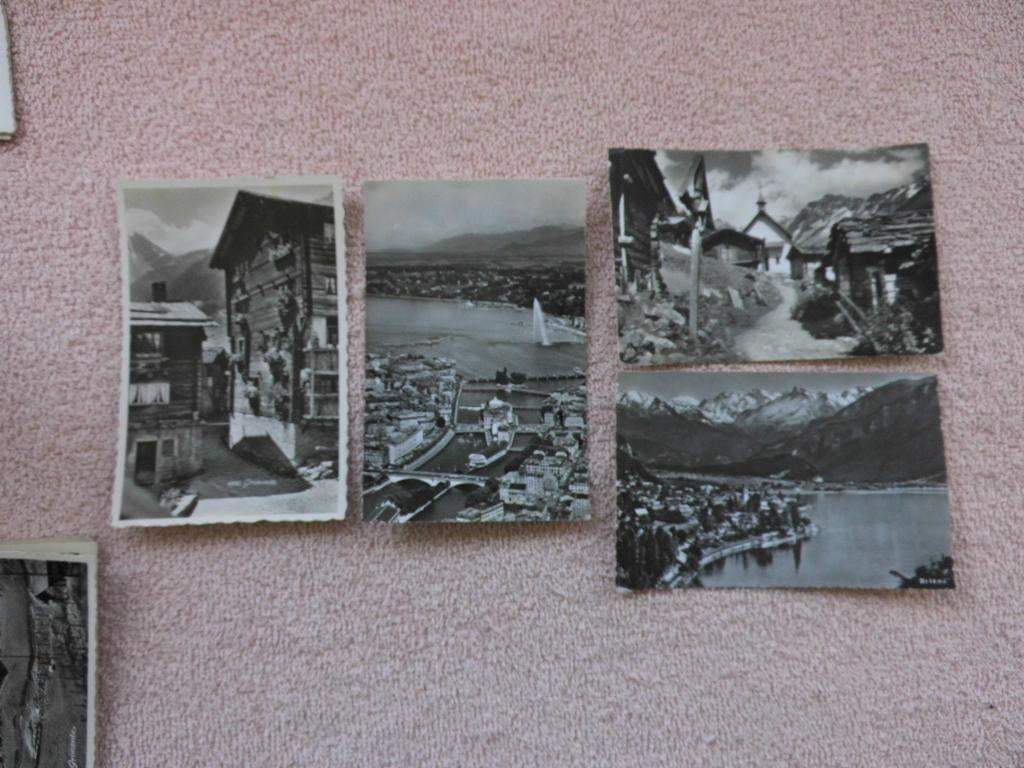 4 maak Helvetia / Zwitserland., Ophalen of Verzenden, 1940 tot 1960, Overig Europa