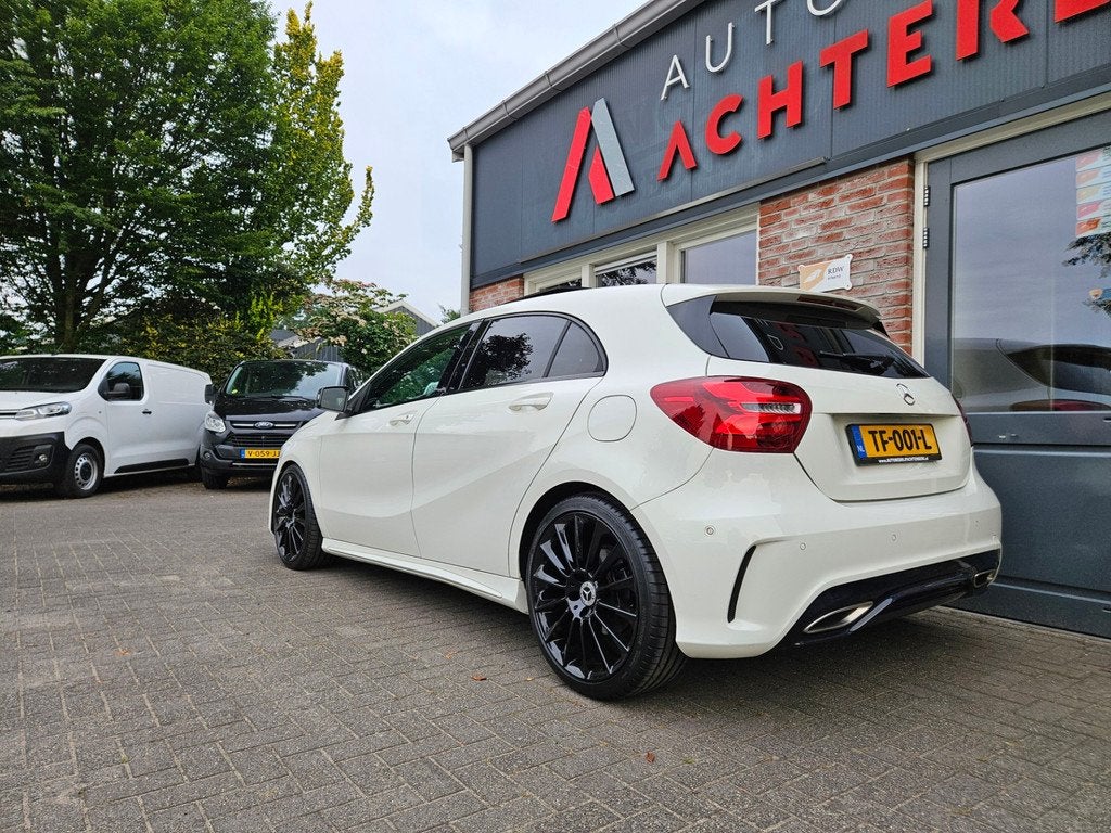 Mercedes-Benz A-klasse 160 Sport Edition Panorama/Schuifdak!, Gebruikt, 4 cilinders, Wit, Bedrijf