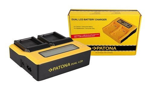 Dual LCD USB Charger Panasonic DMWBLC12 E DMW-BLC12 E, Verzenden, Nieuw