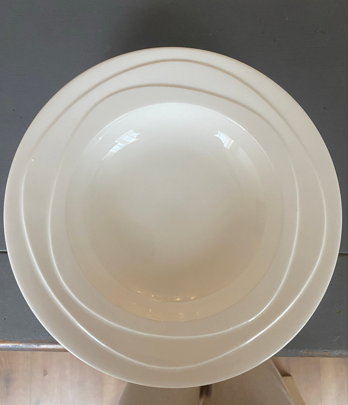 4 Jamie Oliver borden - Wit - Vaatwasser- en magnetronbeste, Porselein of Keramiek, Schaal, Vaatwasserbestendig, Rond