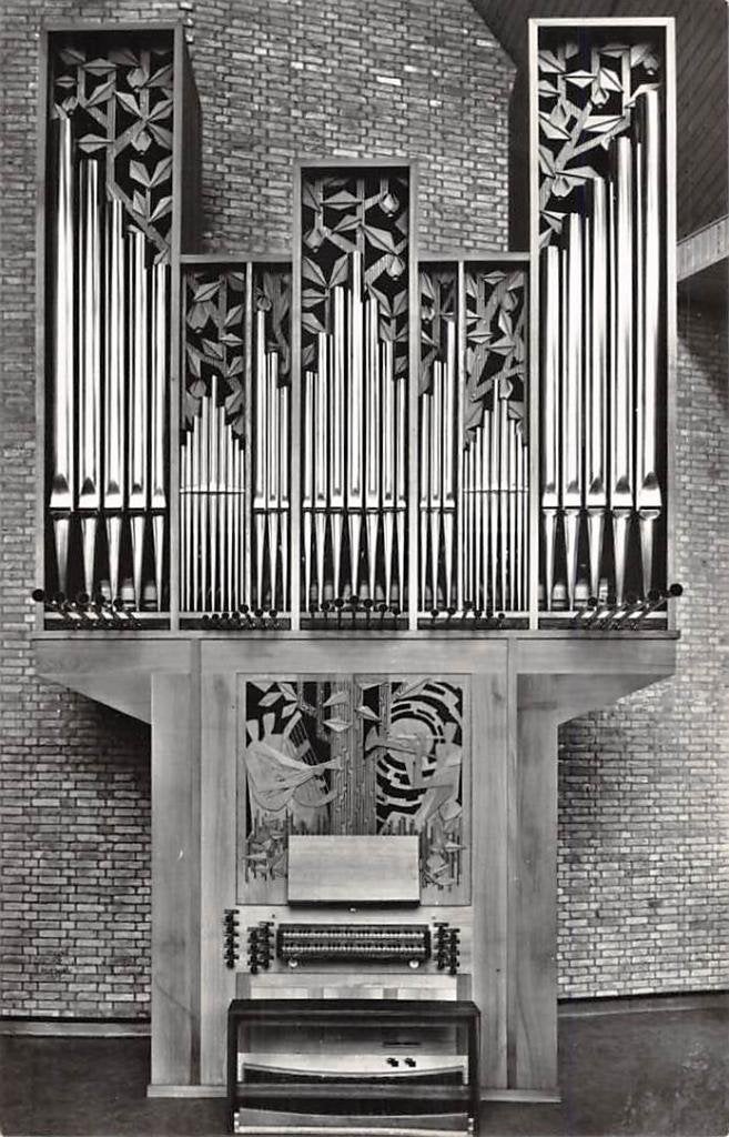Velp Gereformeerde Kerk Parkstraat Orgel, Ophalen of Verzenden, 1960 tot 1980, Gelopen, Gelderland