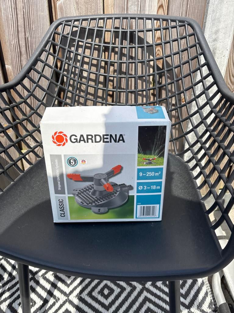 Gardena Classic Cirkelsproeier - Nieuw in doos, Ophalen of Verzenden, Nieuw, Cirkelsproeier