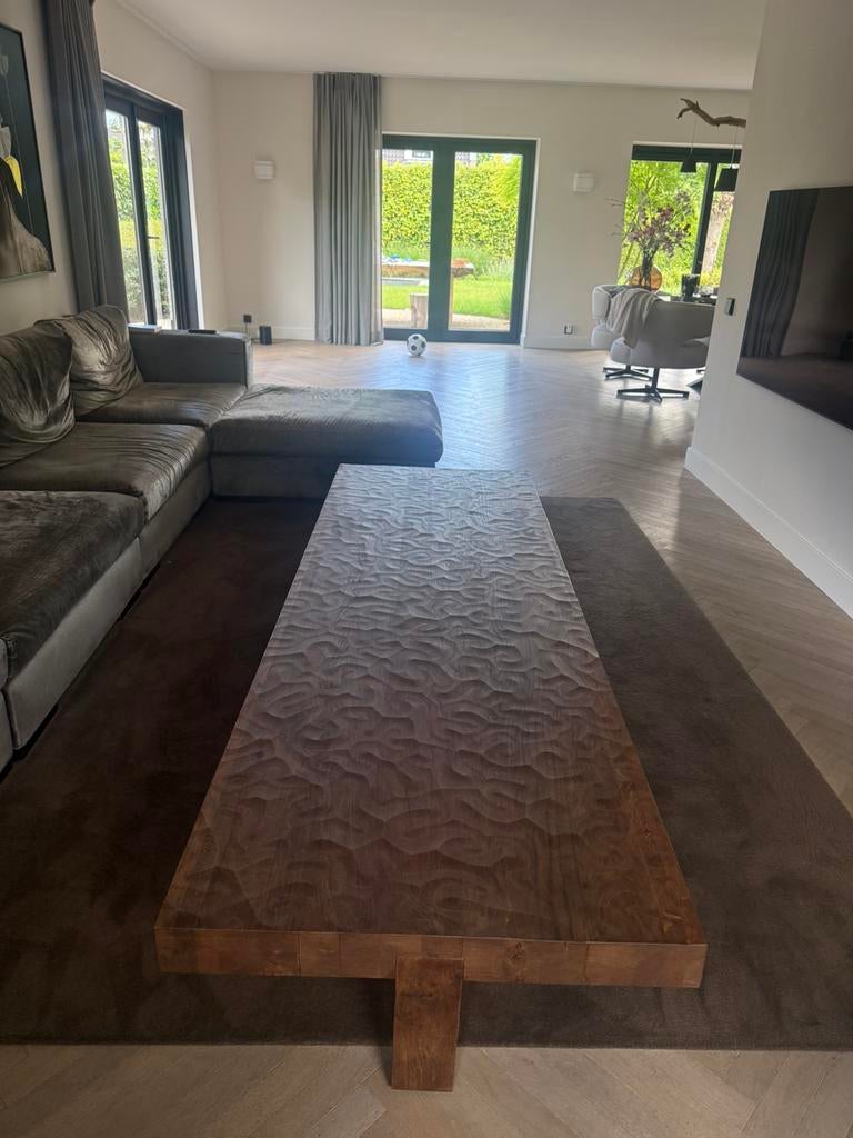 Linteloo salontafel 240x 80cm, Ophalen of Verzenden, Zo goed als nieuw, 75 m² of meer, Laminaat