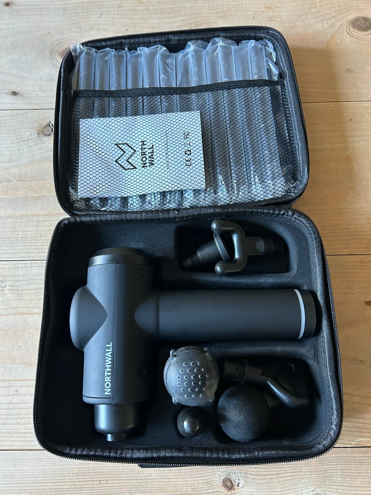 Northwall Massage Gun - Zo goed als nieuw, Sport en Fitness, Massageproducten, Ophalen, Zo goed als nieuw, Apparaat
