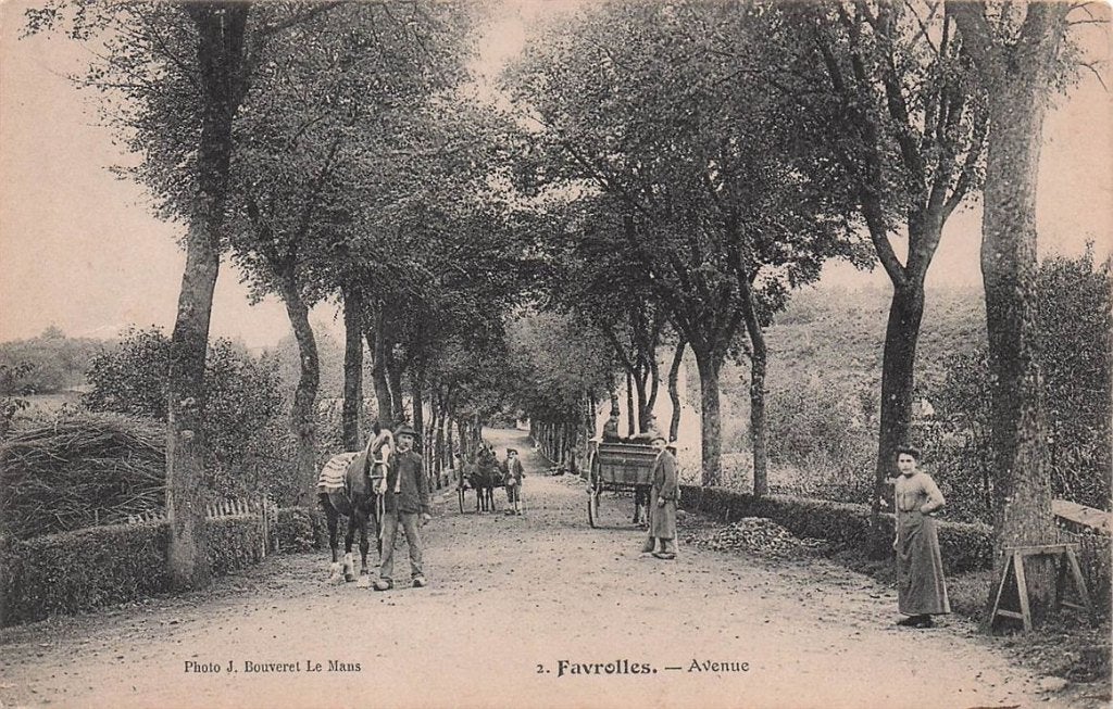 702-380-033 Faverolles Avenue, Verzenden, Voor 1920, Frankrijk