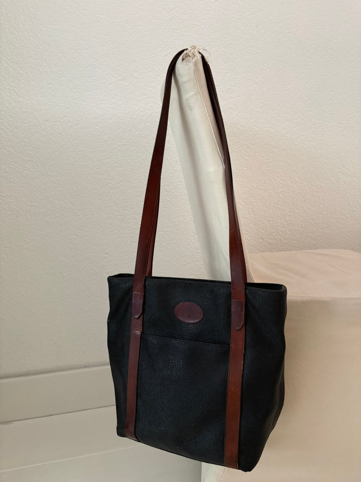 Mulberry tas, Ophalen, Zo goed als nieuw, Zwart, Handtas