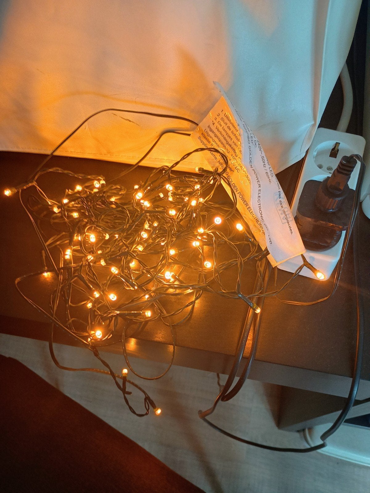 LED Lichtketting - 80 Lampen - Binnen en Buiten, Ophalen, Kunststof, Gebruikt, Minder dan 50 watt
