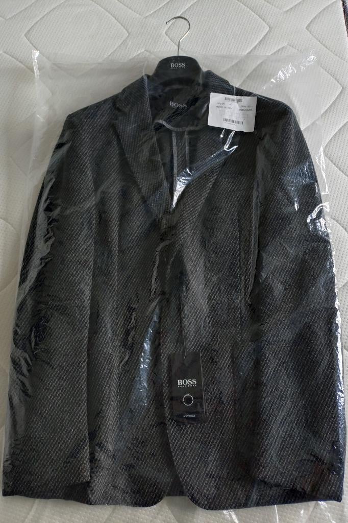 Hugo Boss colbert zwart 50/L slimfit nieuw, Maat 48/50 (M), Zwart, Nieuw, Ophalen of Verzenden