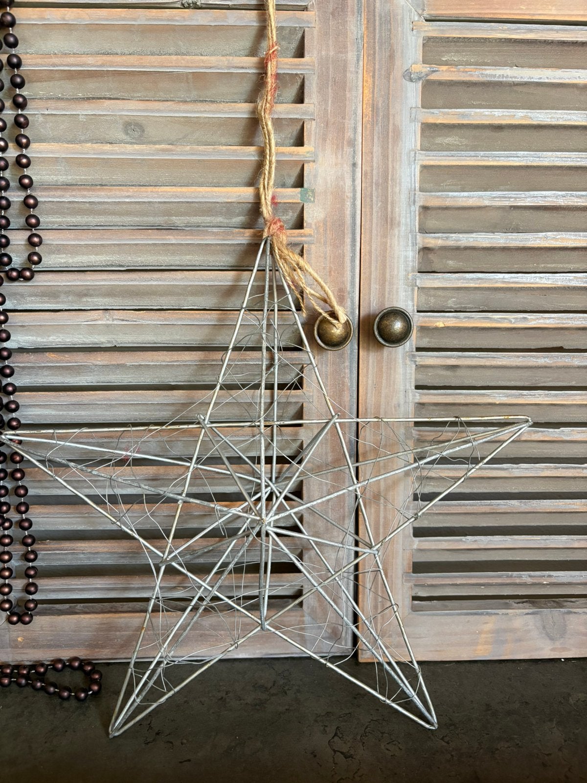 Ster van ijzer 30cm, Ophalen of Verzenden, Gebruikt