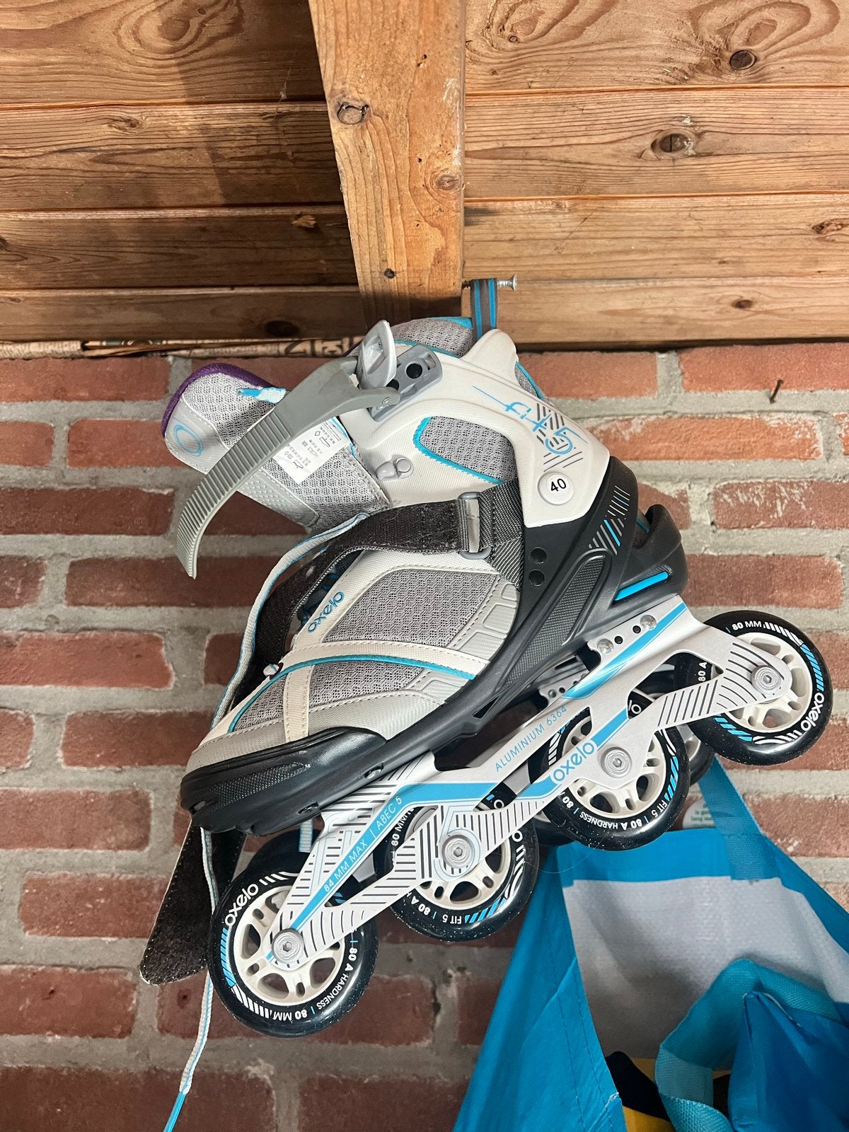 Oxelo Fit 500 Inline Skates, Skeelers - Maat 40, Ophalen of Verzenden, Gebruikt, Overige typen, Overige merken