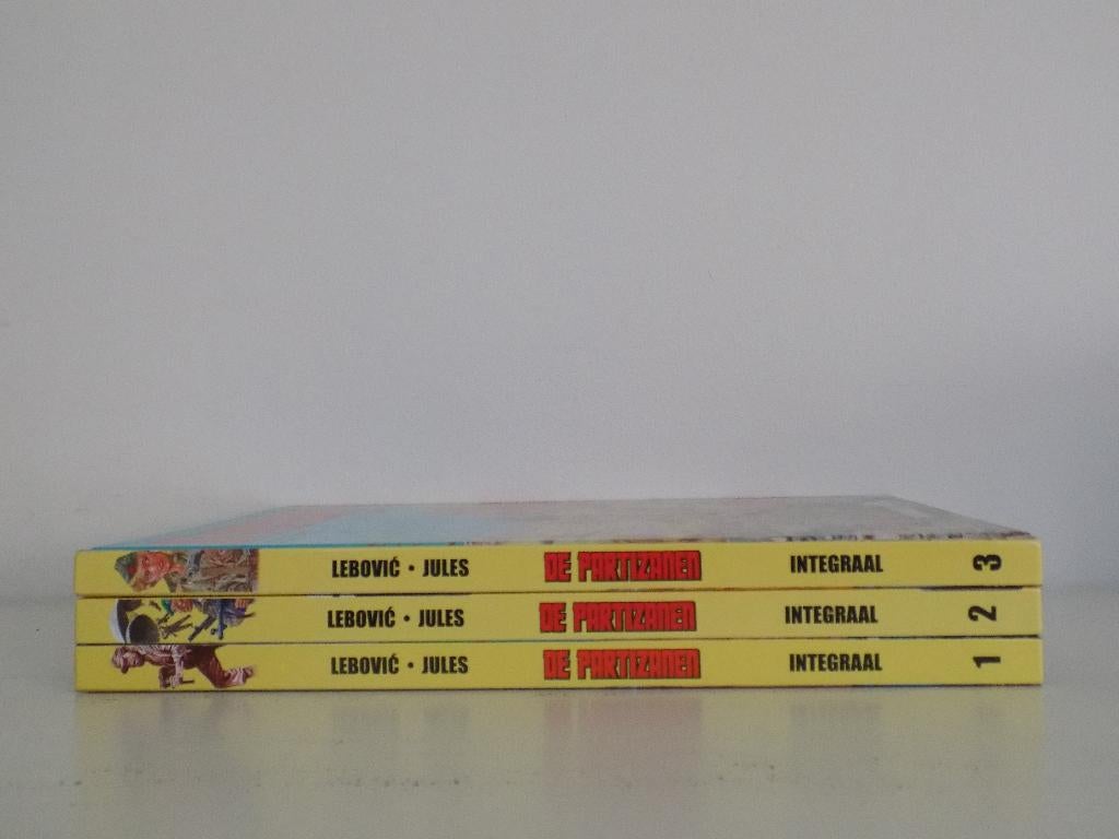 De Partizanen ~ Complete Integrale serie hardcovers 1 t/m 3, Complete serie of reeks, Ophalen of Verzenden, Zo goed als nieuw
