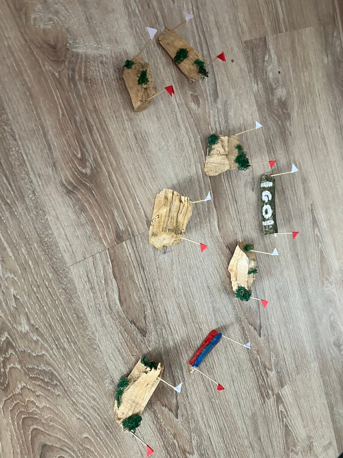 Handgemaakte houten crosshindernissen voor schleich, Ophalen of Verzenden, Gebruikt, Jongen of Meisje