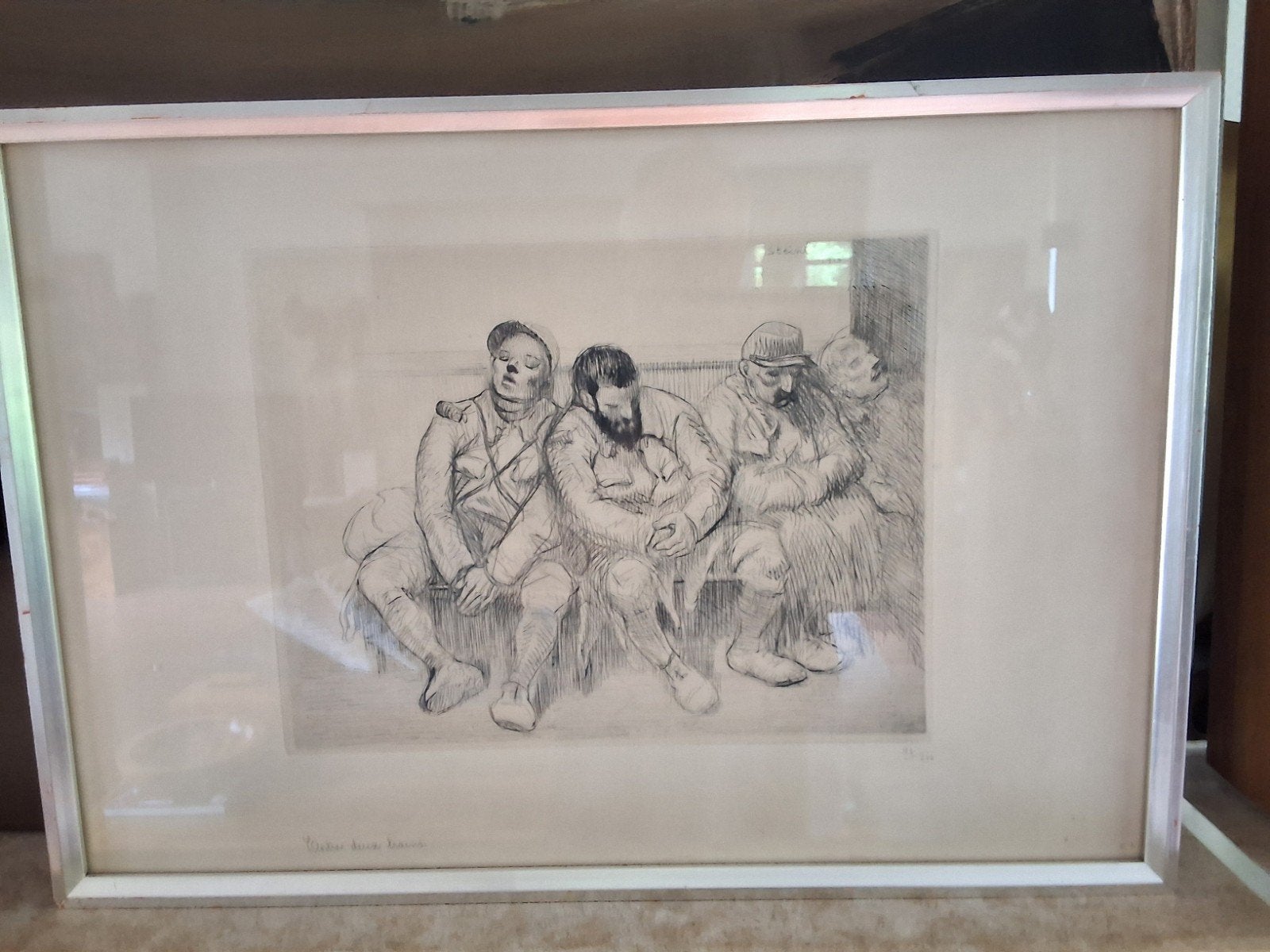 Litho van Théophile Alexandre Steinlen (1859-1923) -, Antiek en Kunst, Ophalen of Verzenden