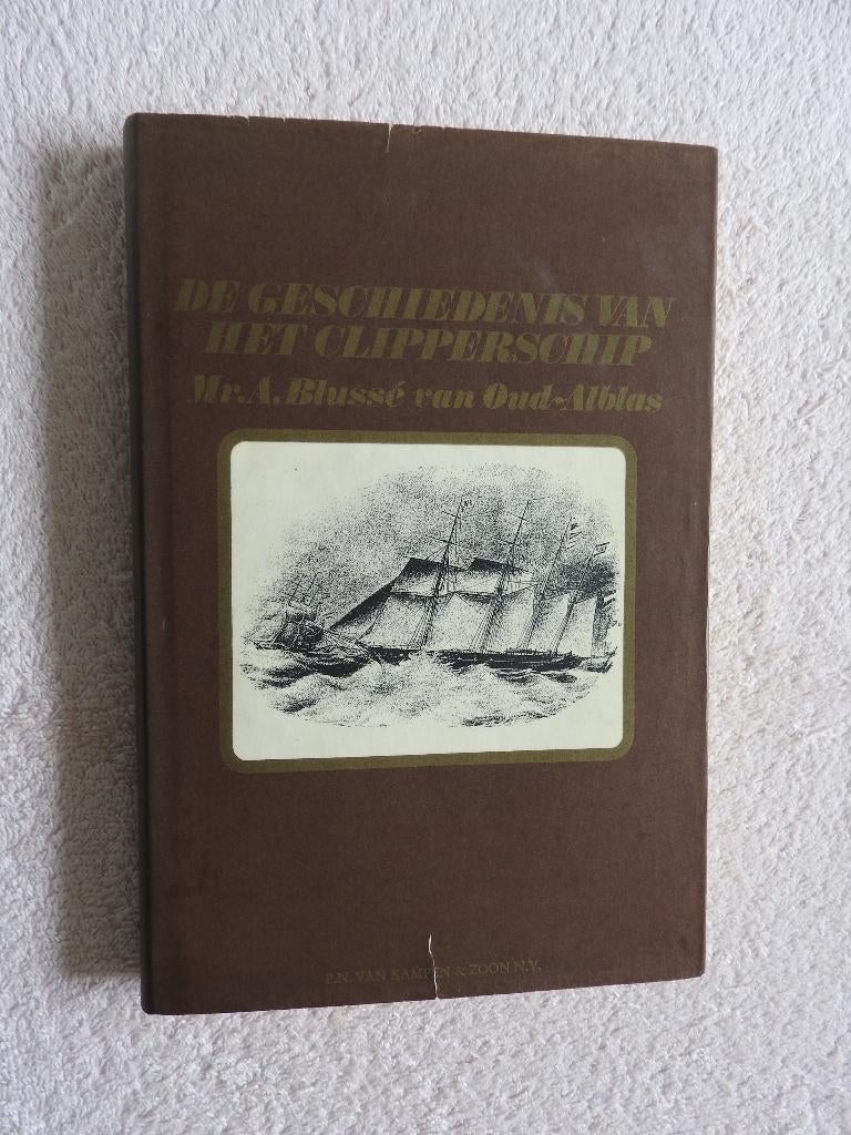 De geschiedenis van het Clipperschip in Engeland, Nederland, Ophalen of Verzenden, Zo goed als nieuw, Boek of Tijdschrift