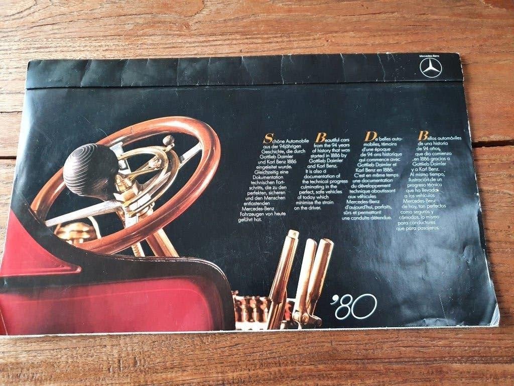 verzameling Mercedes 1980, Ophalen of Verzenden