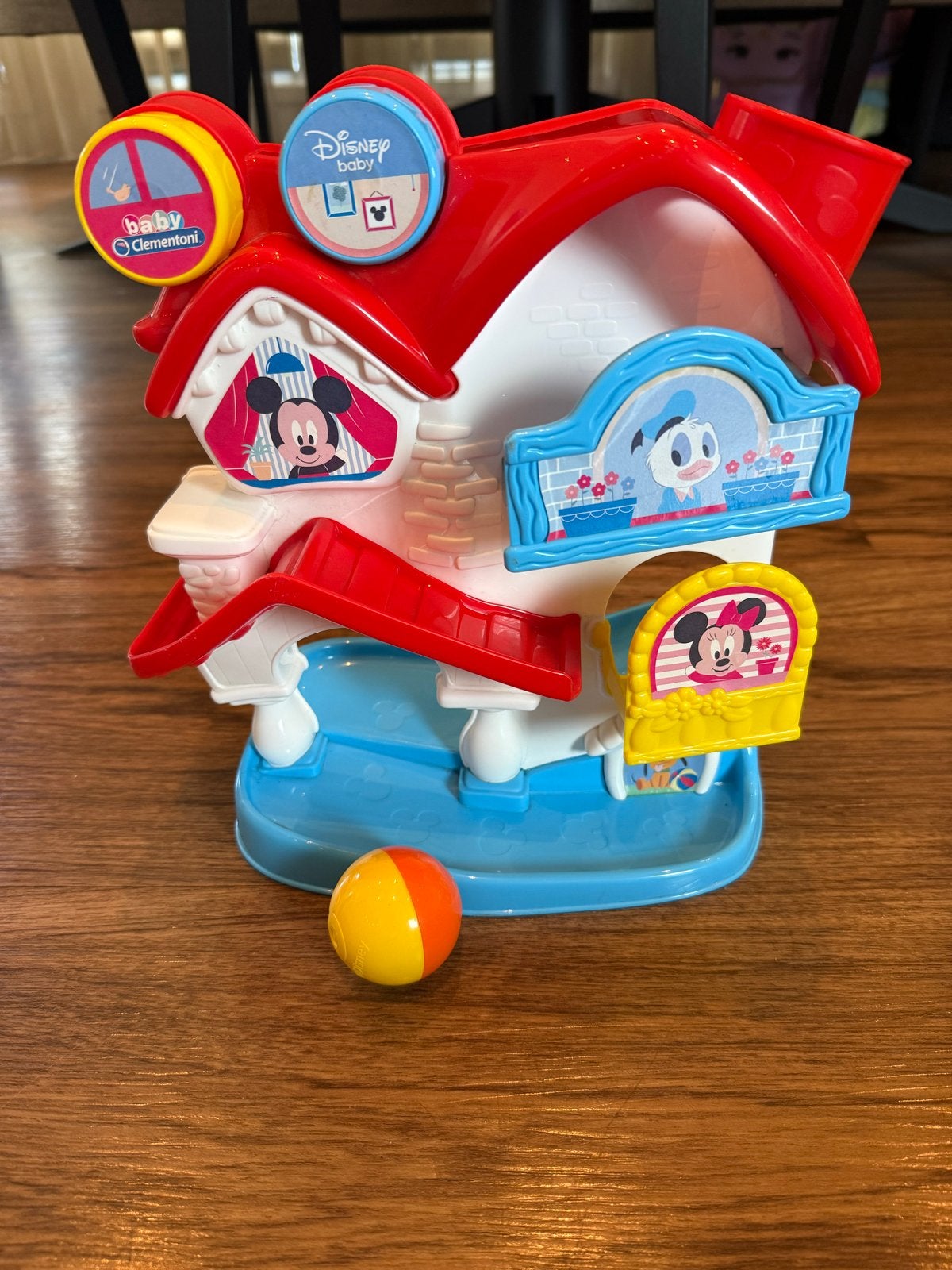 Baby Clementoni Mickey Mouse Ballenbaan, Kinderen en Baby's, Ophalen of Verzenden, Gebruikt, Overige typen