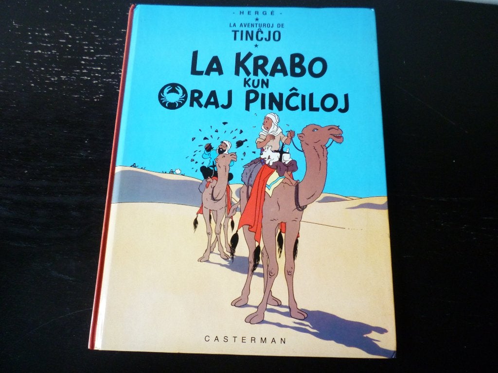 Kuifje (esperanto), Eén stripboek, Ophalen of Verzenden, Zo goed als nieuw, Hergé