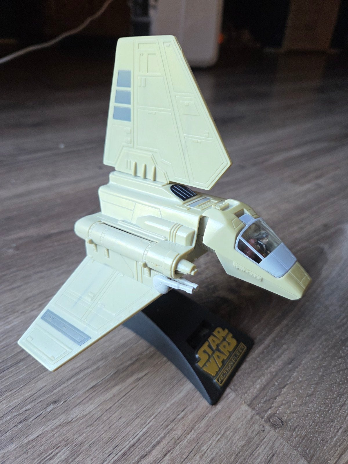 Star Wars Galoob Micro Machines Imperial Shuttle 1996, Ophalen of Verzenden, Gebruikt, Film, Beeldje, Replica of Model