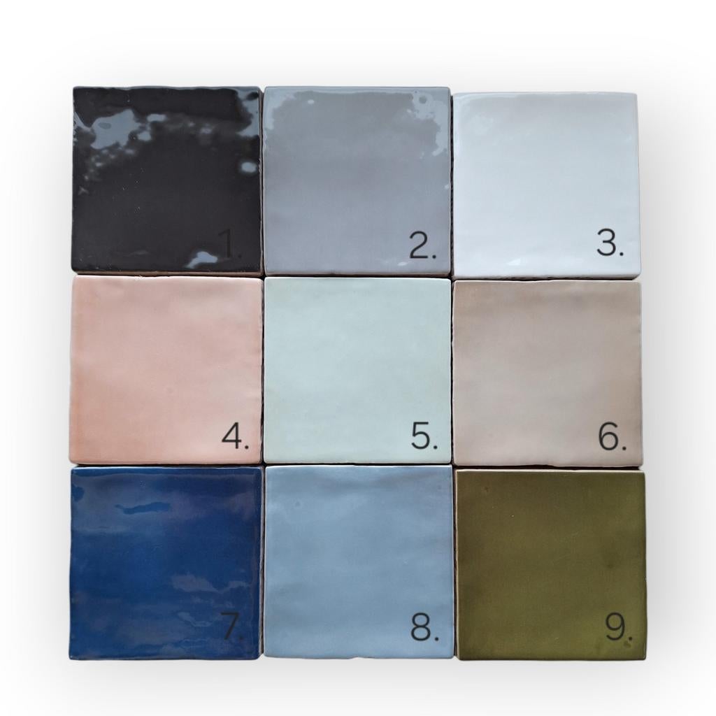 Blanco tegeltjes & houdertjes (ook per stuk), Doe-het-zelf en Verbouw, Tegels, Nieuw, Minder dan 20 cm, Minder dan 5 m², Wandtegels