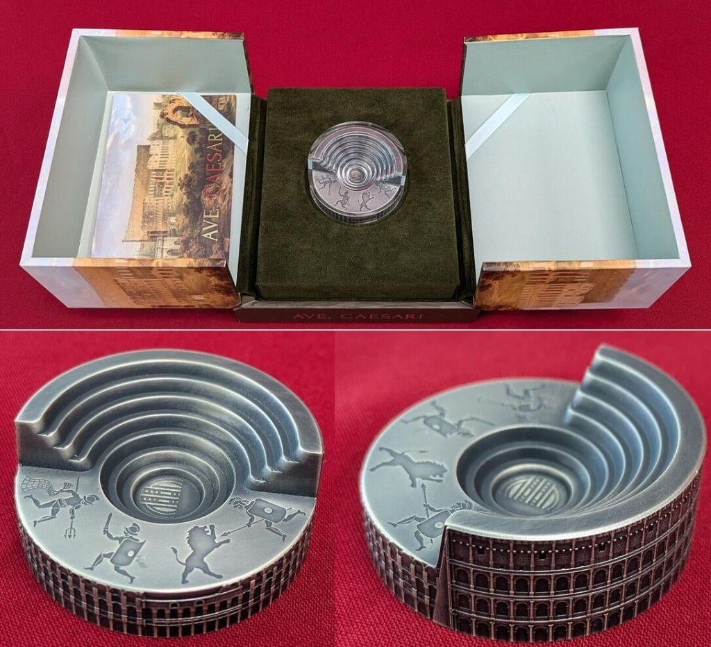 Uniek! Ave, Caesar! Colosseum 3D – Zilveren Munt (Niue 2019), Ophalen of Verzenden, Zilver