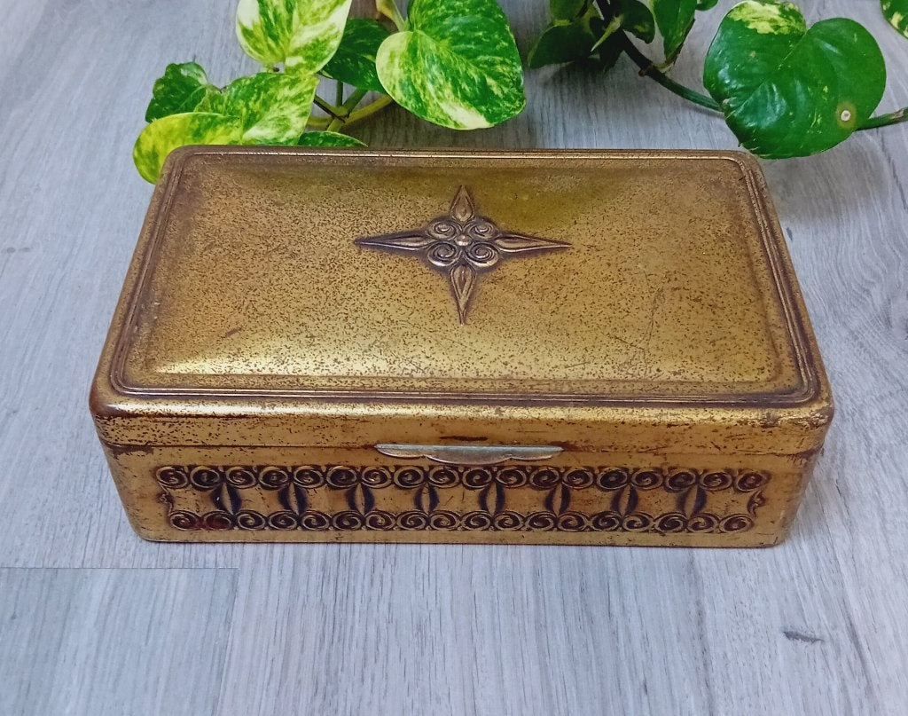 art nouveau sigarenblik/doos Daalderop, made in holland (1), Verzamelen, Blikken, Ophalen of Verzenden, Overige