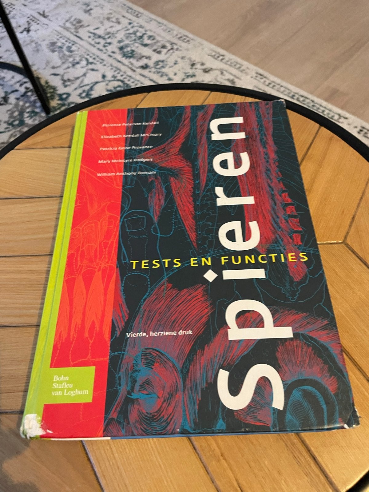 Spieren: Tests en Functies - Vierde, herziene druk, Boeken, Studieboeken en Cursussen, Ophalen of Verzenden, Beta, Gelezen, HBO