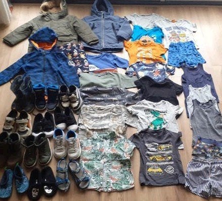 kledingpakket jongen maat 110/116, Ophalen of Verzenden, Gebruikt, Maat 116