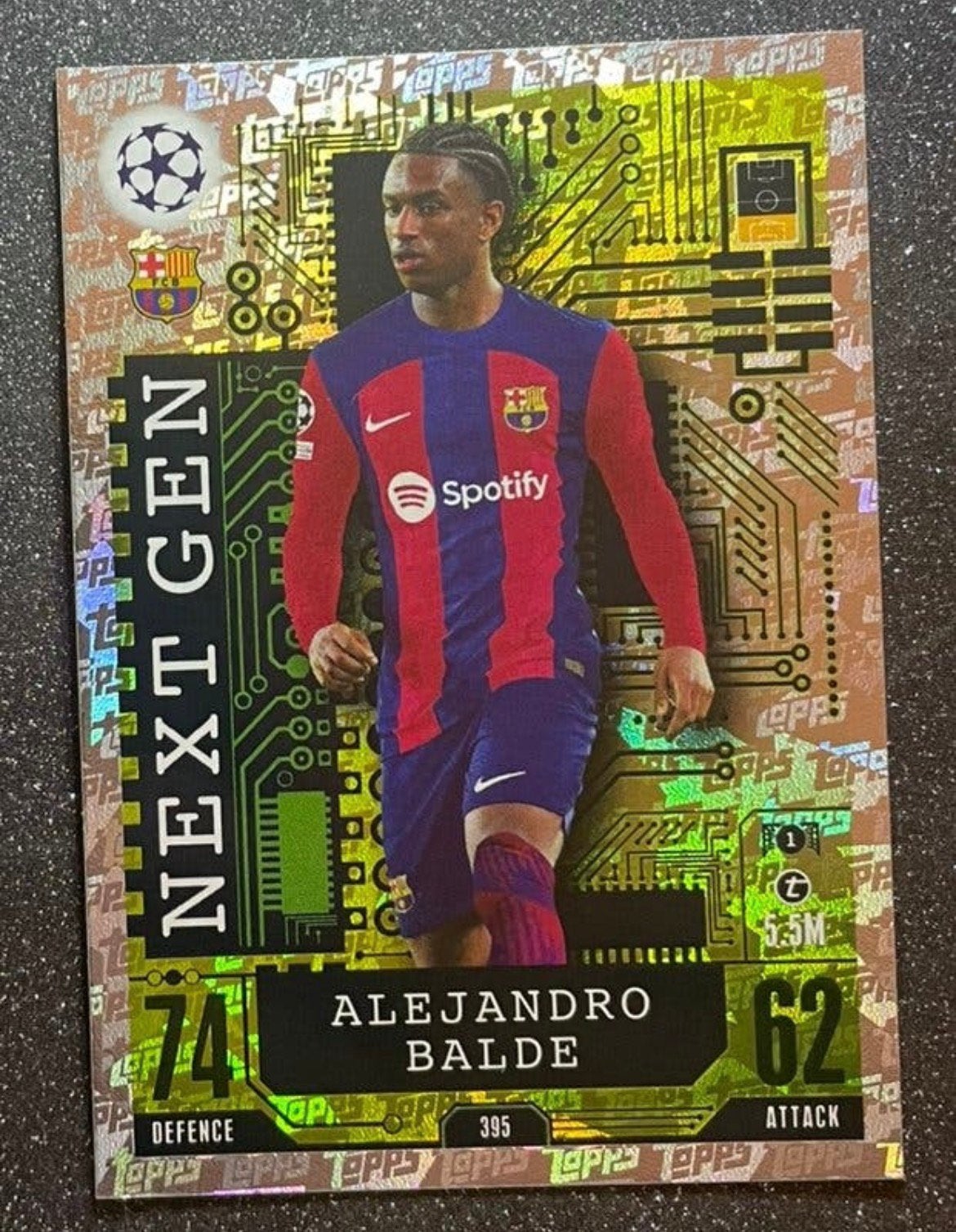 Topps MA 23/24    NEXT GEN    BALDE    FC BARCELONA, Verzenden, Zo goed als nieuw, Plaatje