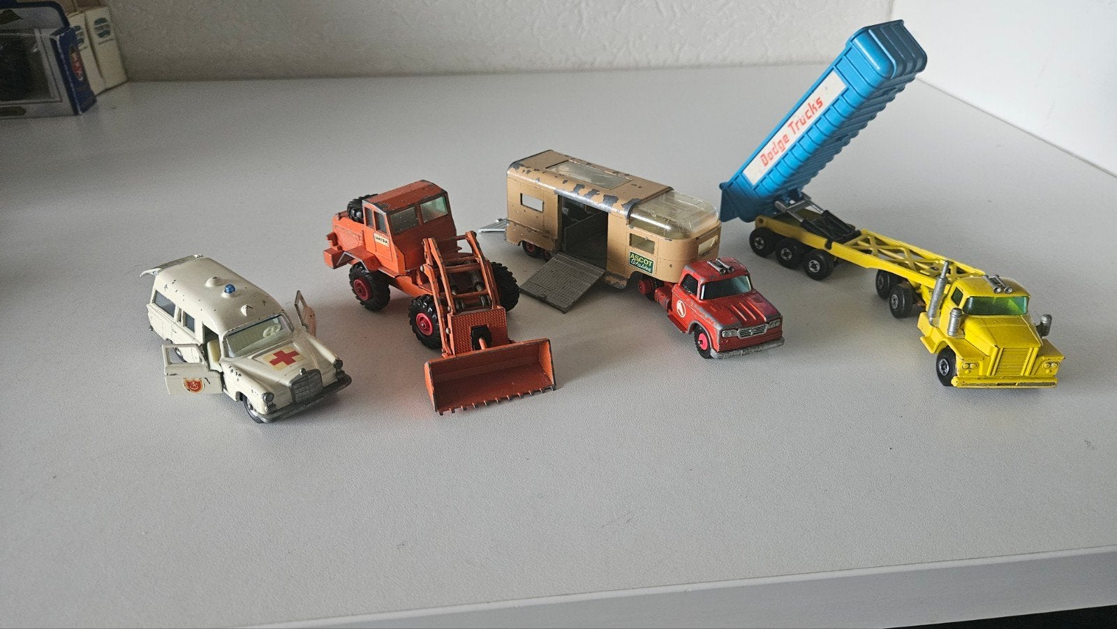 4x MATCHBOX By lesney Engeland, Ophalen of Verzenden, Gebruikt