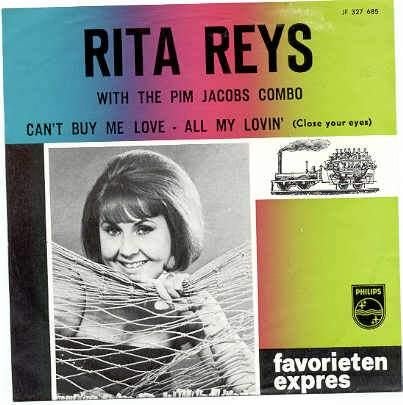 Fav. Expres- Rita Reys- Can't buy me Love   Beatles, Gebruikt, Verzenden, 7 inch, Fotohoes