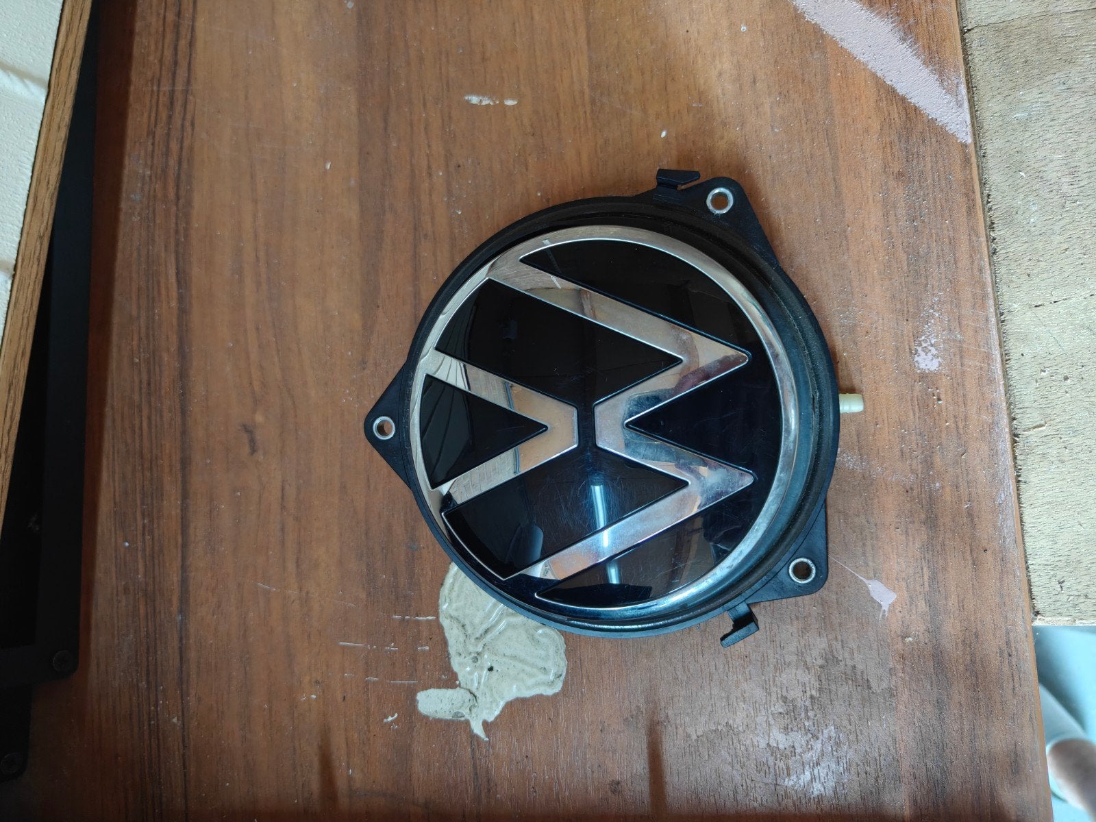 Volkswagen Kofferbak Embleem - Origineel VW Logo, Ophalen of Verzenden, Gebruikt, Volkswagen