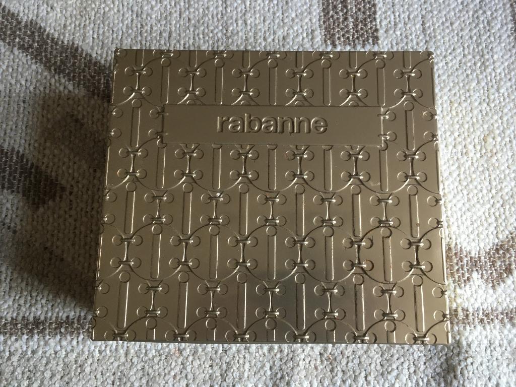 paco rabanne parfum leeg metaal doos luxe, Ophalen of Verzenden, Gebruikt, Overige typen