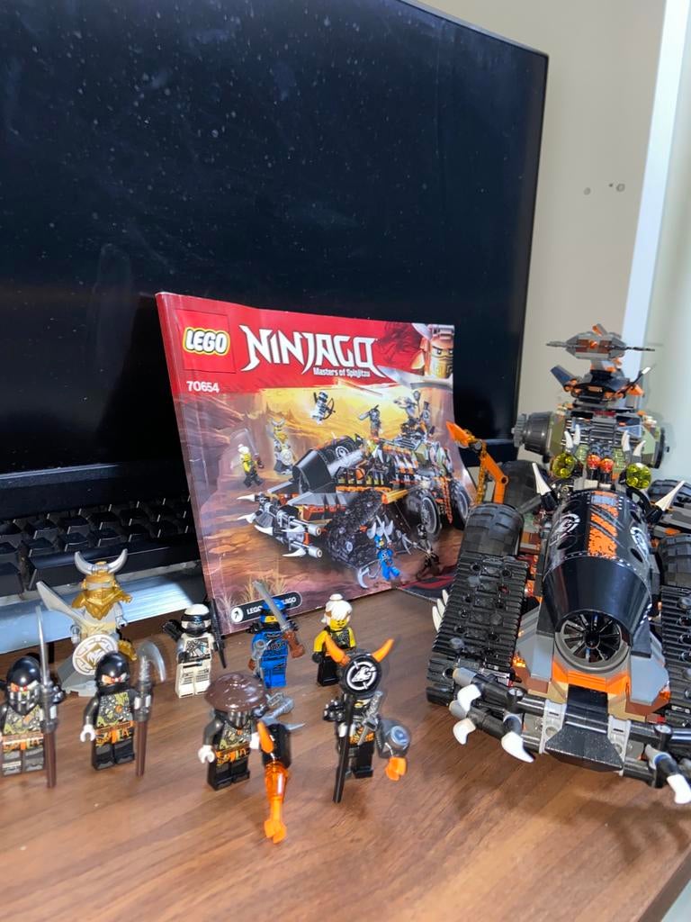 Lego Ninjago Dieselnaut 70654, Ophalen of Verzenden, Zo goed als nieuw