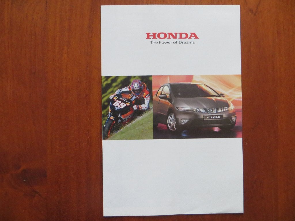 Honda The Power of Dreams modellenoverzicht (okt. 2005), Verzenden, Nieuw, Honda