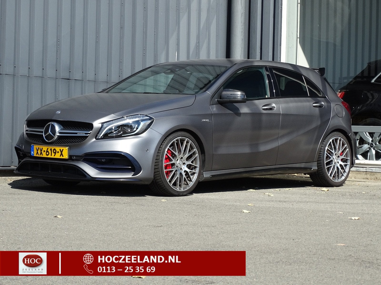 Mercedes-Benz A-Klasse AMG 45 4MATIC | Schaalstoelen | Desig, Auto's, Automaat, Gebruikt, 4 cilinders, Bedrijf
